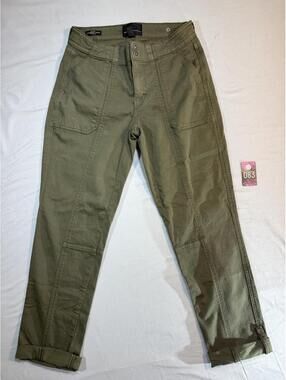 White House Black Market mid-rise straight crop with adjustable length